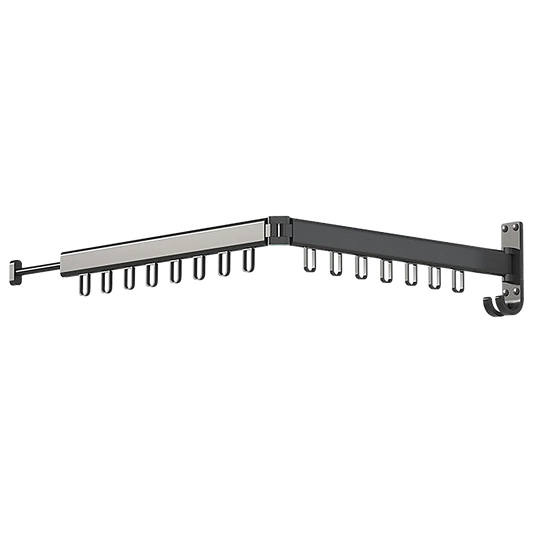 Clothes Drying Rack Foldable Wall Hanging Balcony