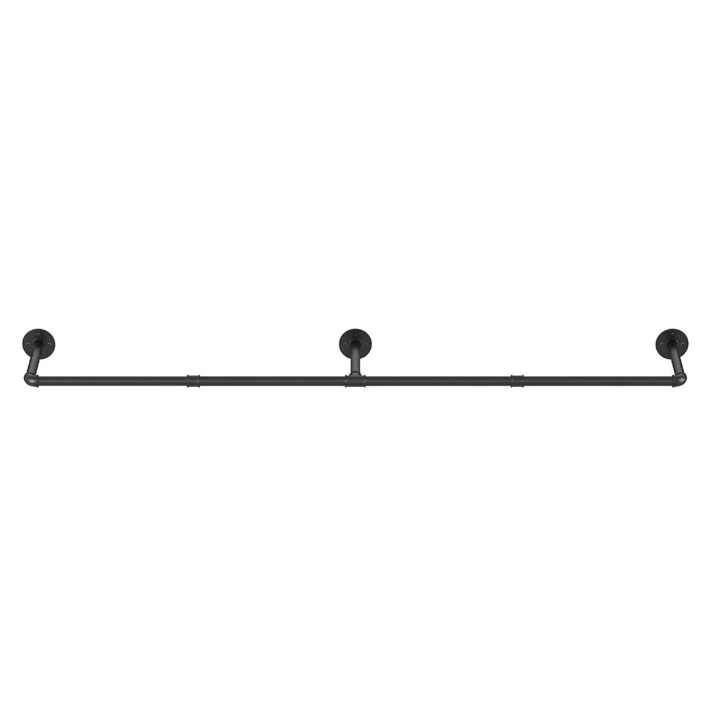 Clothes rack floating metal rack