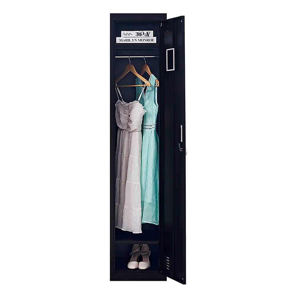 Clothing Locker Cabinet 3-Digit Combination Lock One-Door