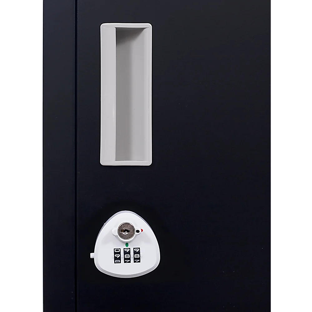 Clothing Locker Cabinet 3-Digit Combination Lock One-Door