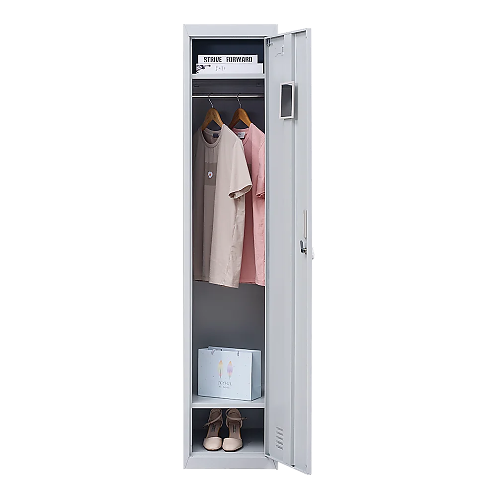 Clothing Locker Cabinet 3-Digit Combination Lock One-Door