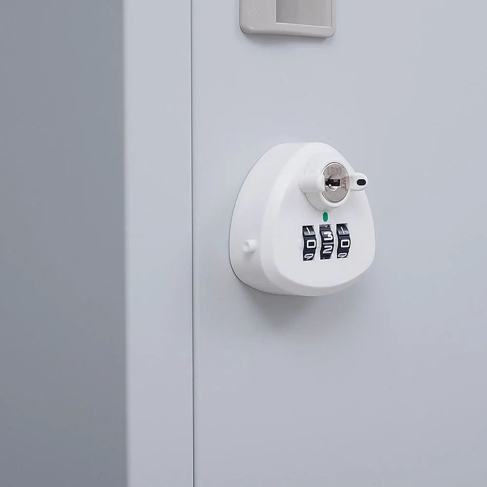 Clothing Locker Cabinet 3-Digit Combination Lock One-Door