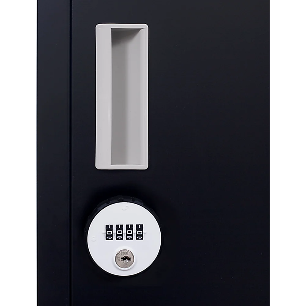 Clothing Locker Cabinet 4-Digit Combination Lock One-Door