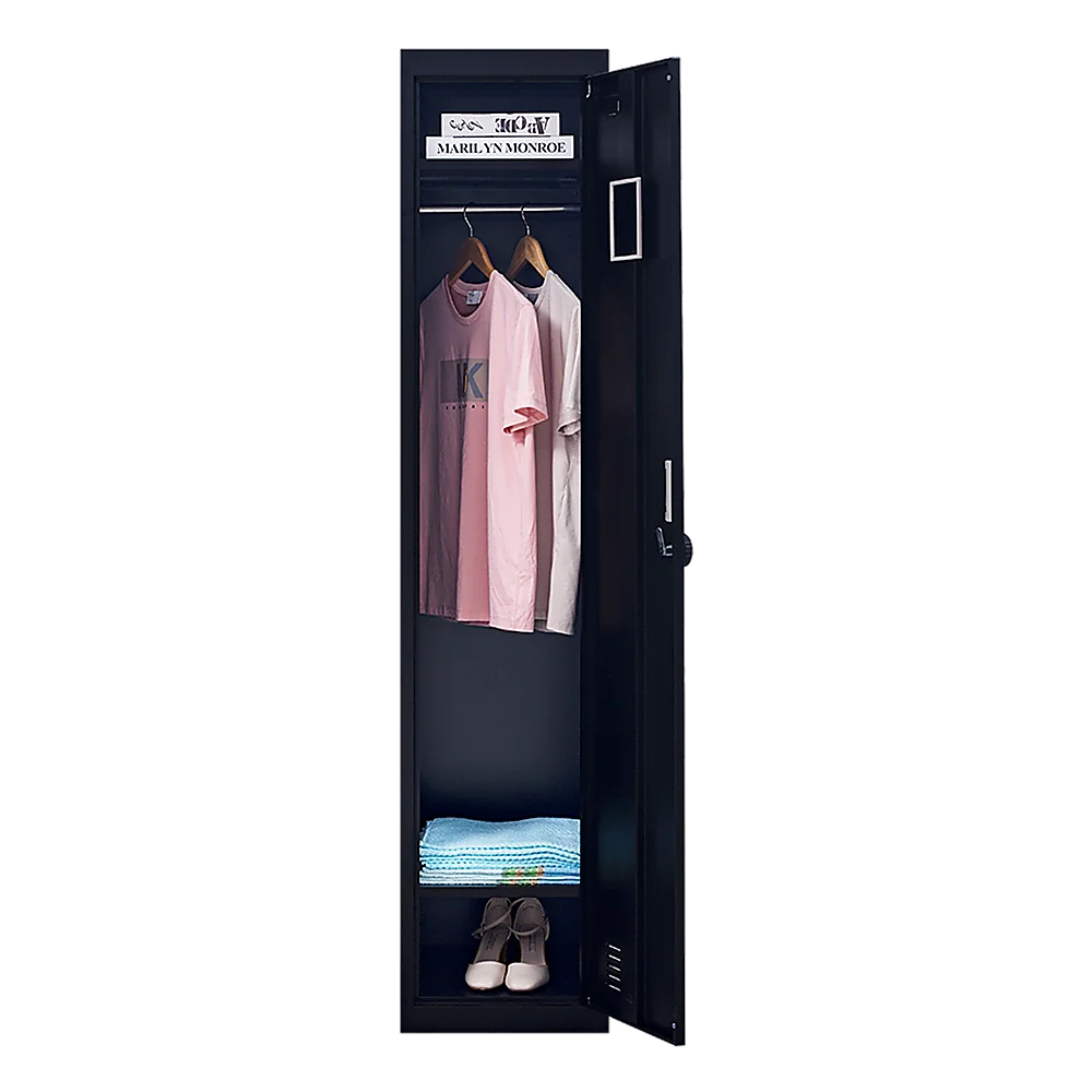 Clothing Locker Cabinet 4-Digit Combination Lock One-Door