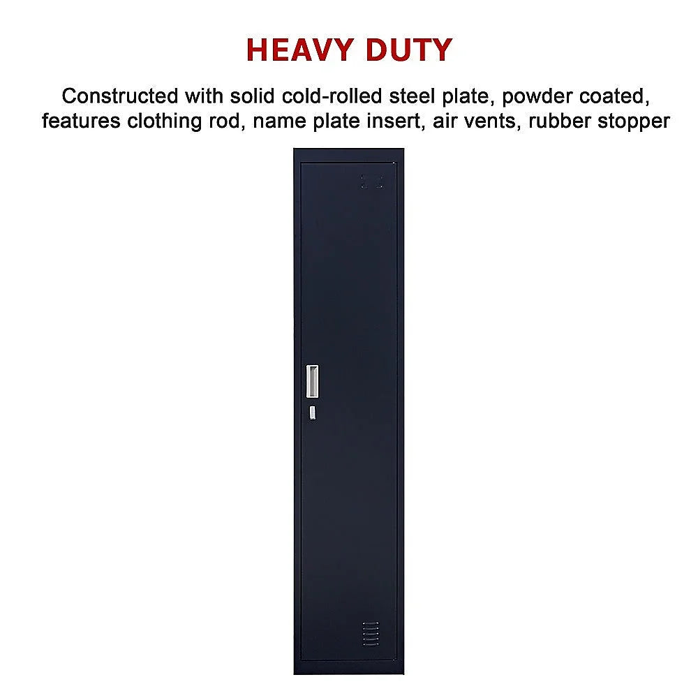 Clothing Locker Cabinet Padlock Operated One-Door Office