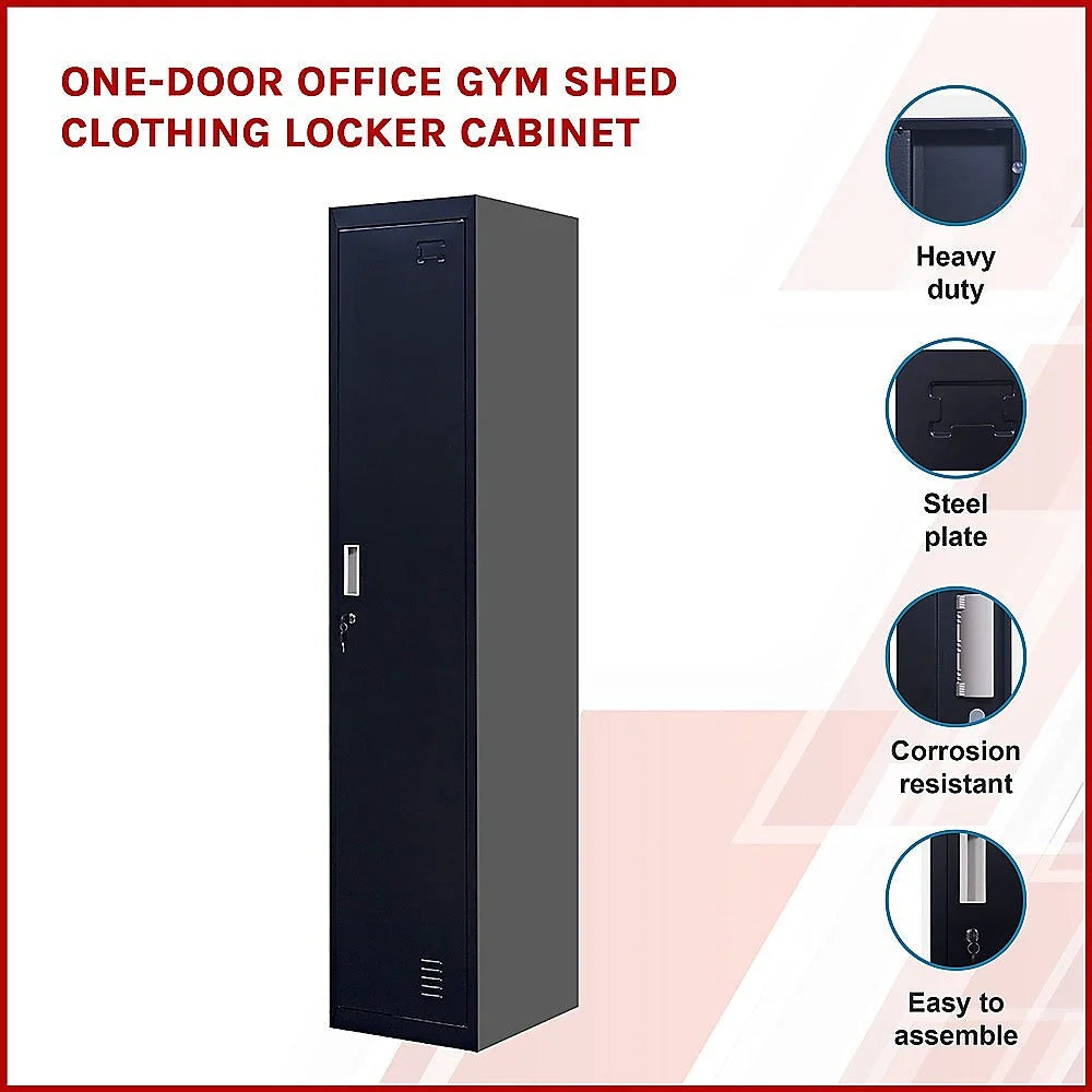 Clothing Locker Cabinet Standard Lock One-Door Office Gym
