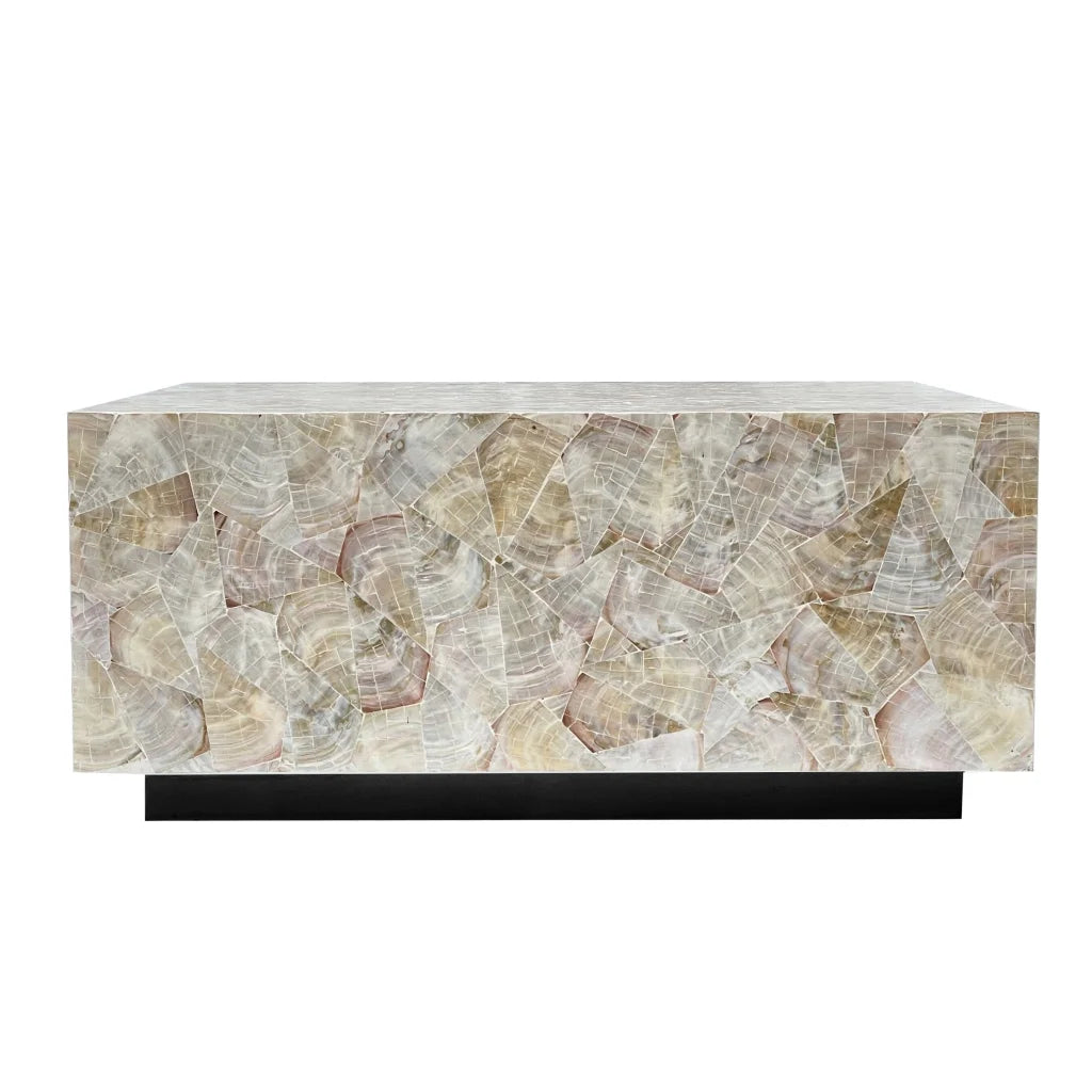 CLUSTER MOTHER OF PEARL HAND MADE COFFEE TABLE - Furniture