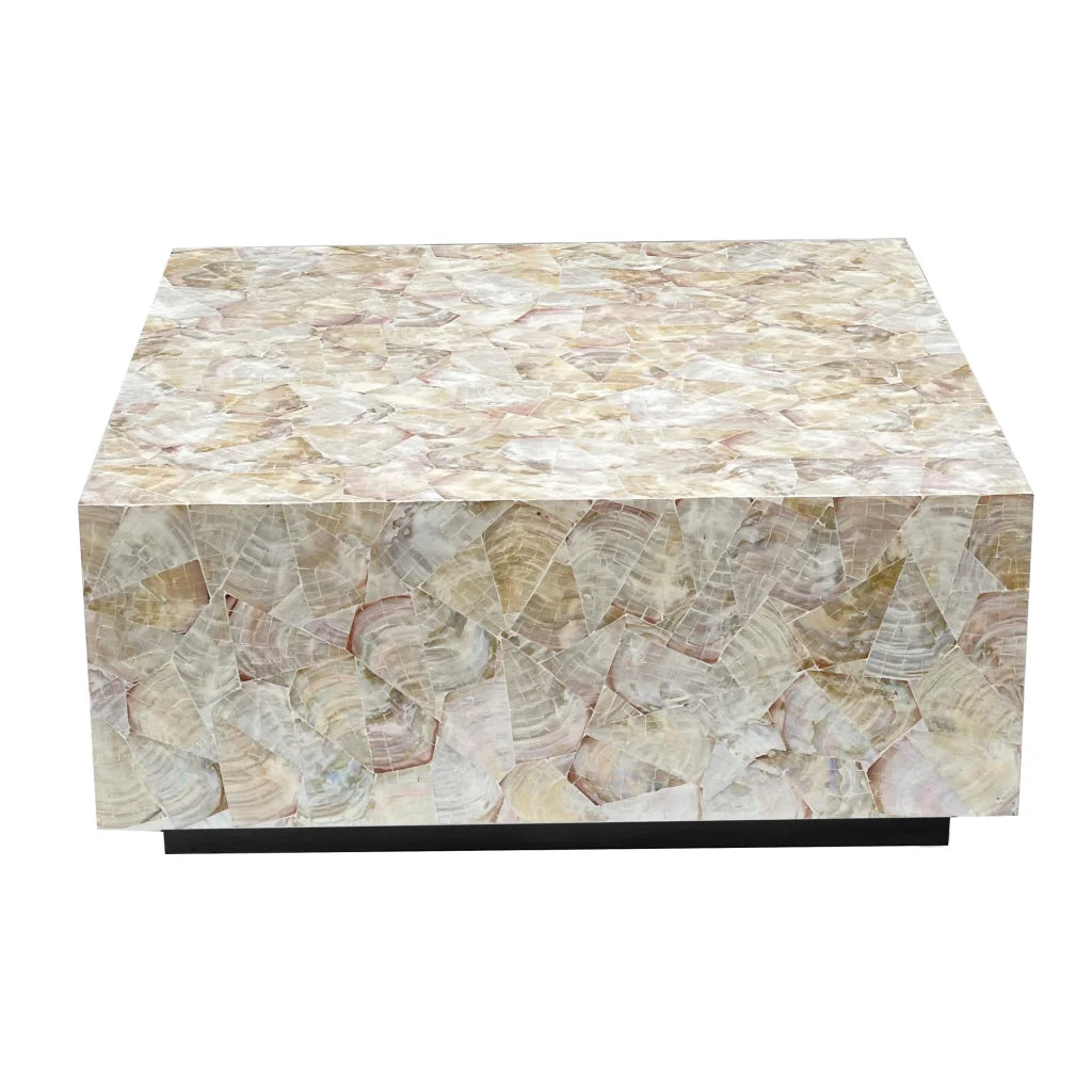 CLUSTER MOTHER OF PEARL HAND MADE COFFEE TABLE - Furniture