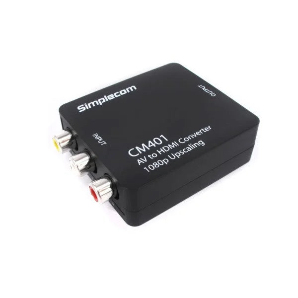 CM401 Composite AV CVBS 3RCA to HDMI Video Converter 1080p