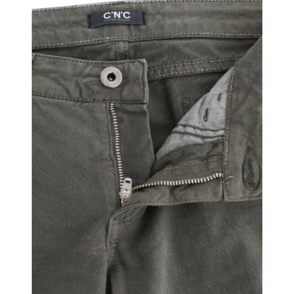 CNC Costume National Green Slim Leg Jeans W26 US Women