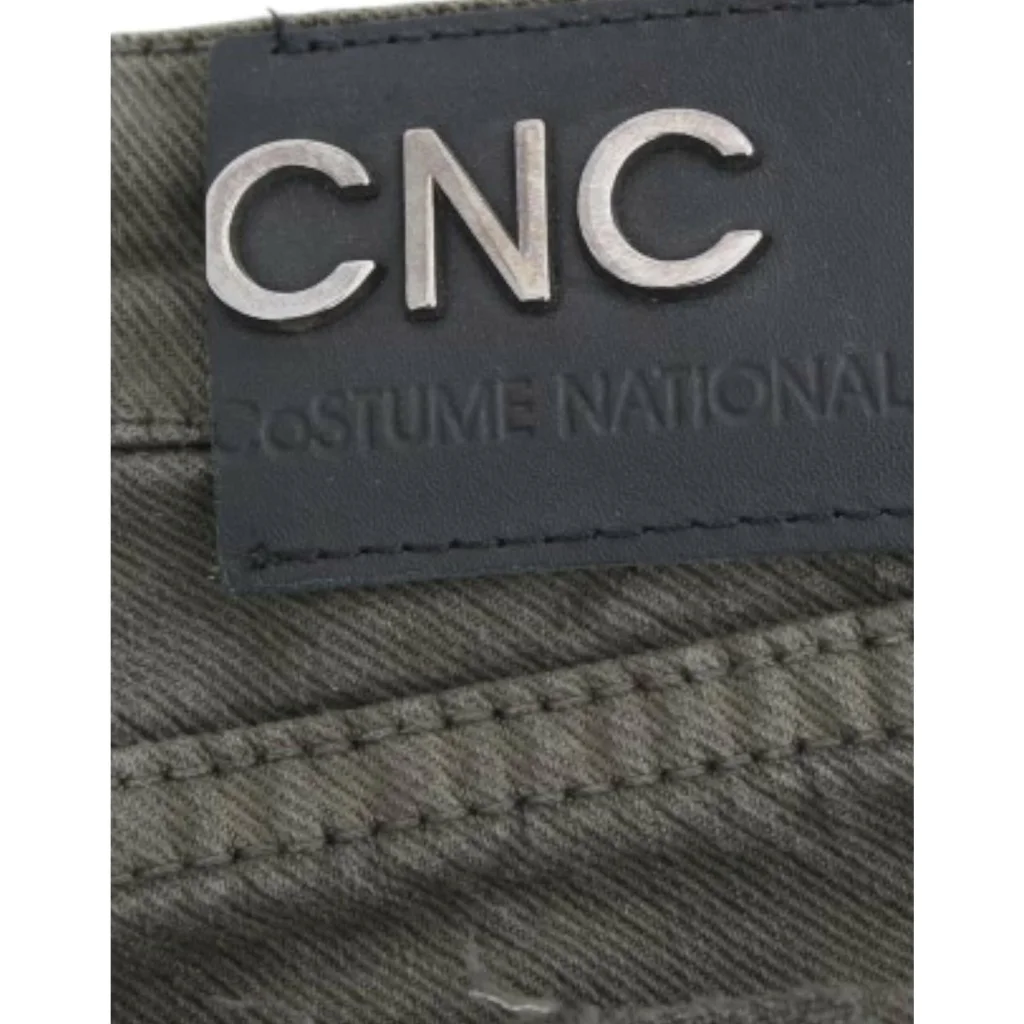 CNC Costume National Green Slim Leg Jeans W26 US Women