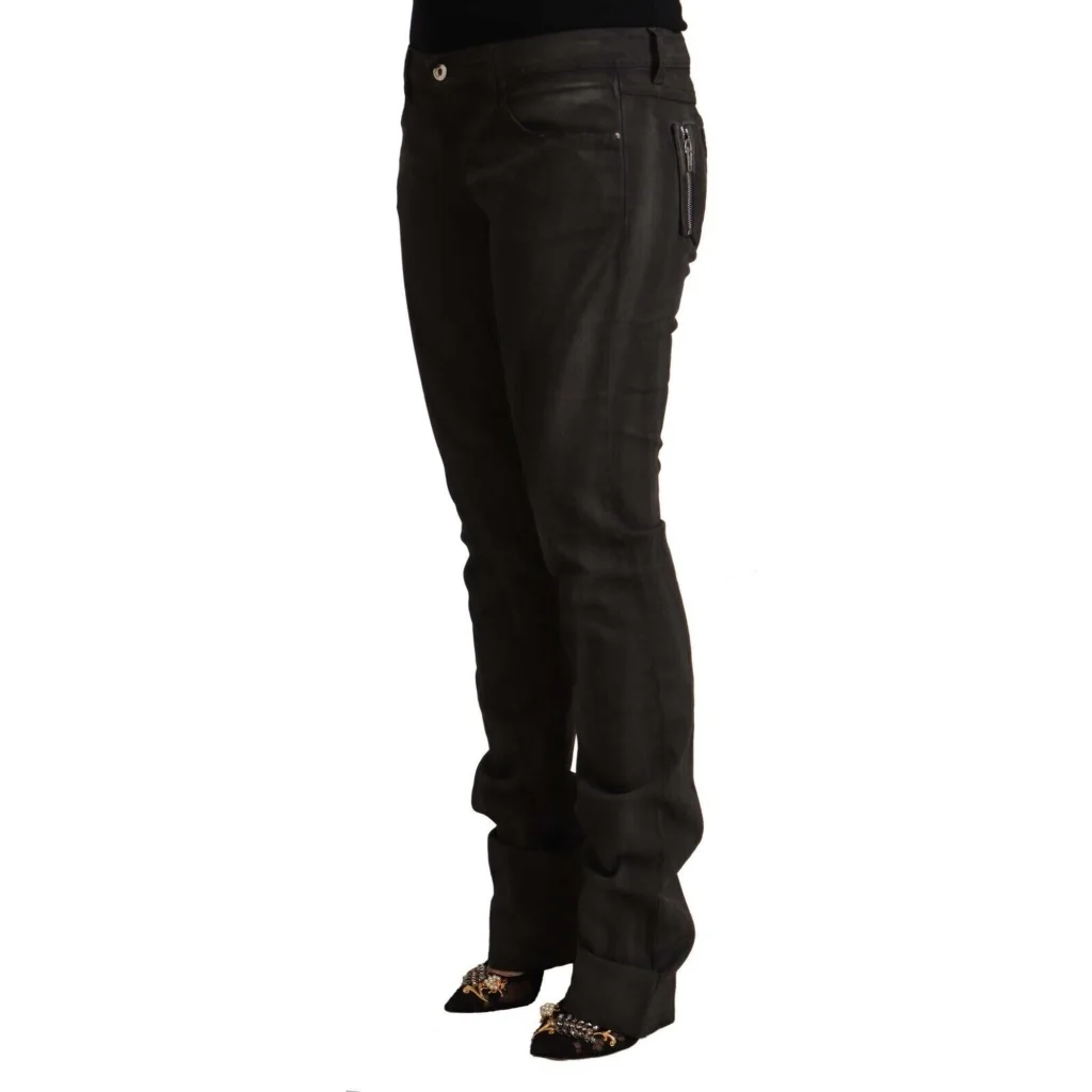 CNC Costume National Mid Waist Cotton Skinny Pants W27
