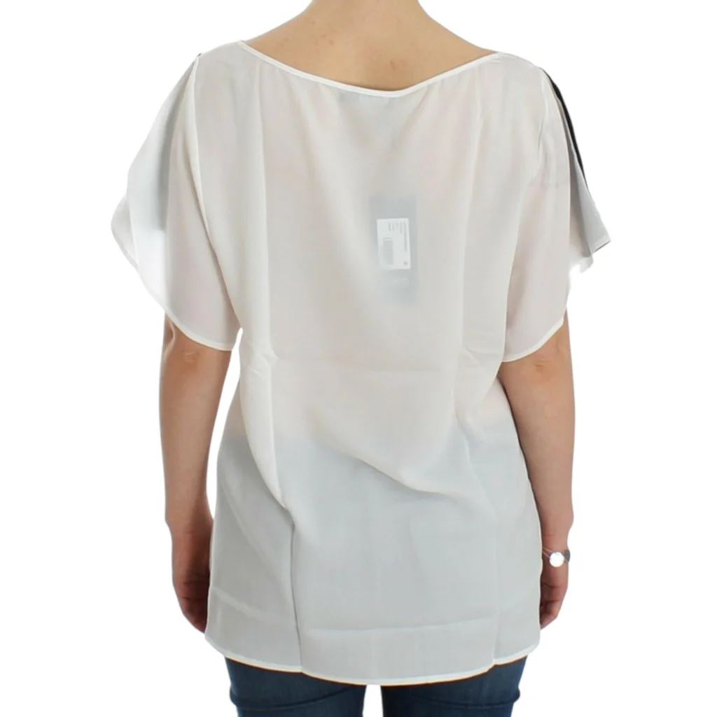 CNC Costume National V-Neck T-Shirt Blouse S Women