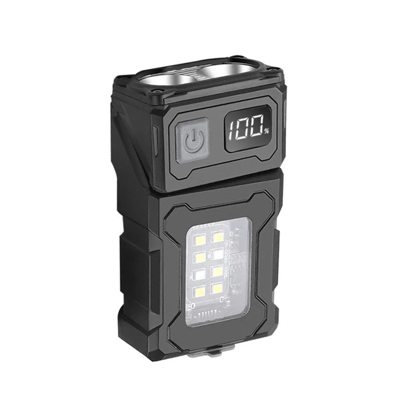 COB + LED Work Light with Digital Display - 180 Degree