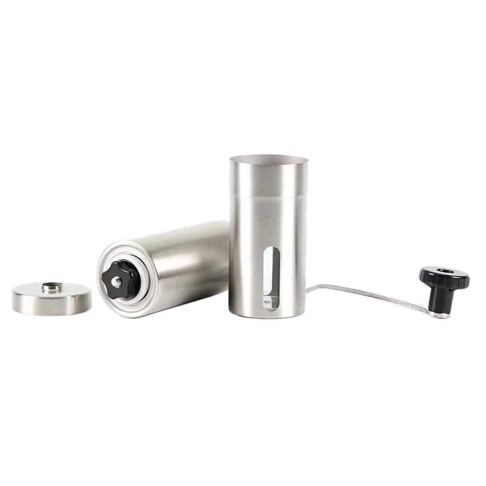 Coffee Bean Grinder Stainless Steel Ceramic Burr Manual Hand Crank Nut Mill