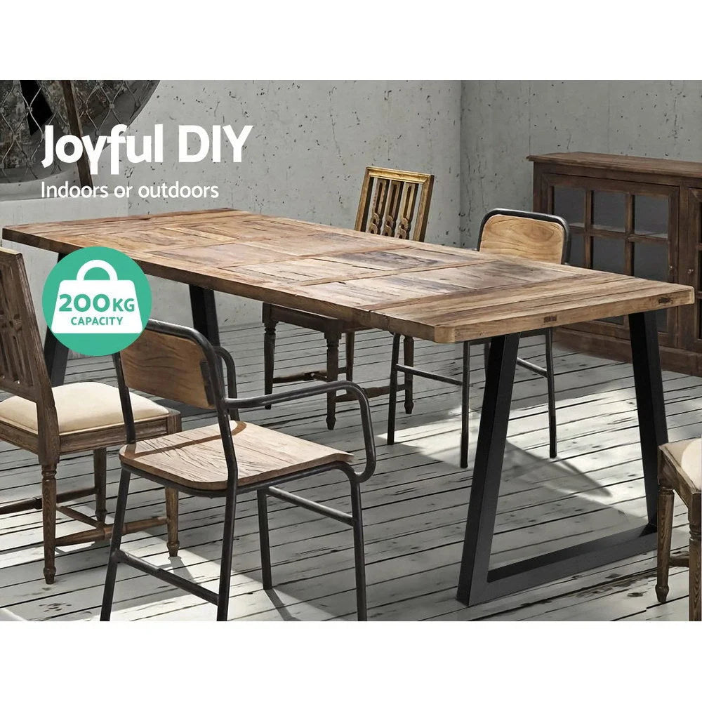 Steel dining table Coffee Legs Set Of Two