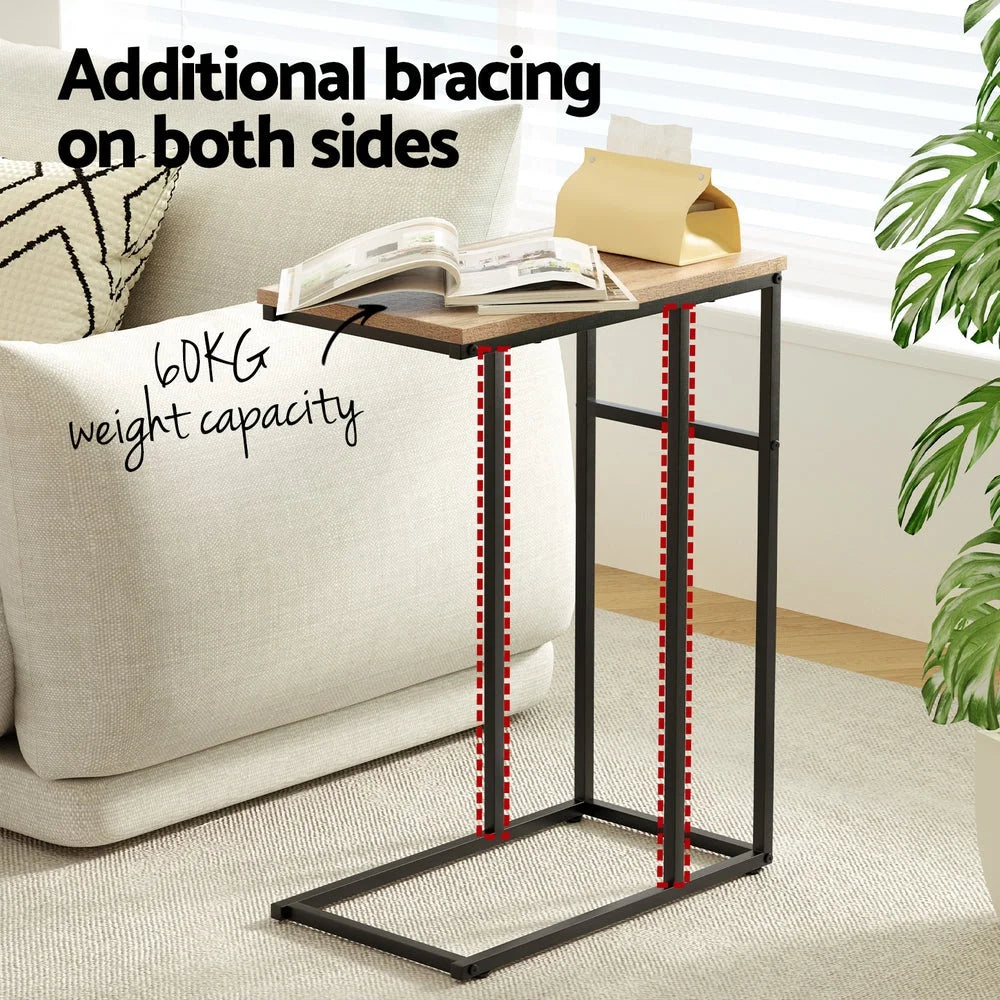 Coffee Table Laptop Desk End Frame Tables Wooden Metal