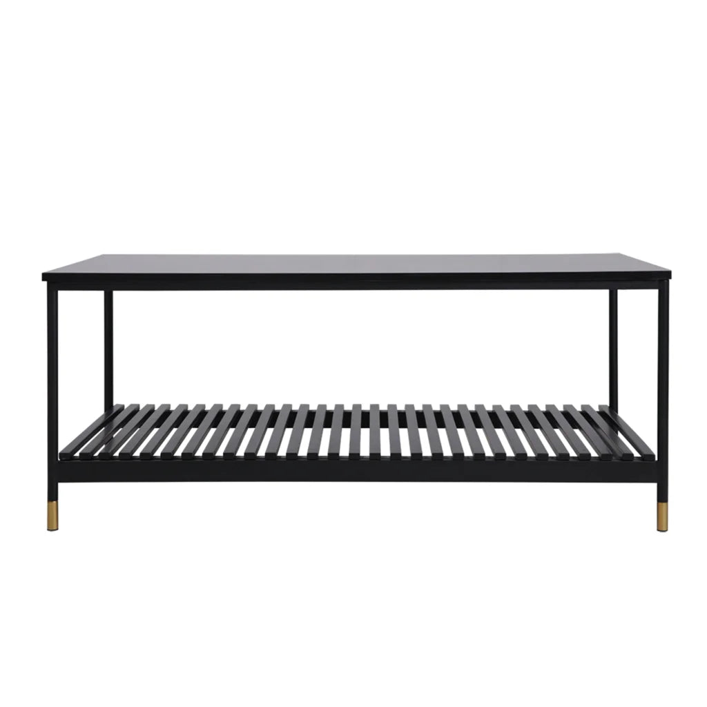 Coffee Table ALCONA - Matte Black - Furniture