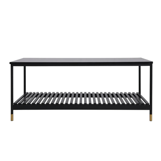 Coffee Table ALCONA - Matte Black - Furniture