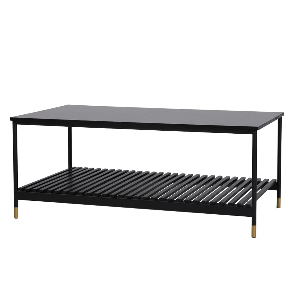 Coffee Table ALCONA - Matte Black - Furniture