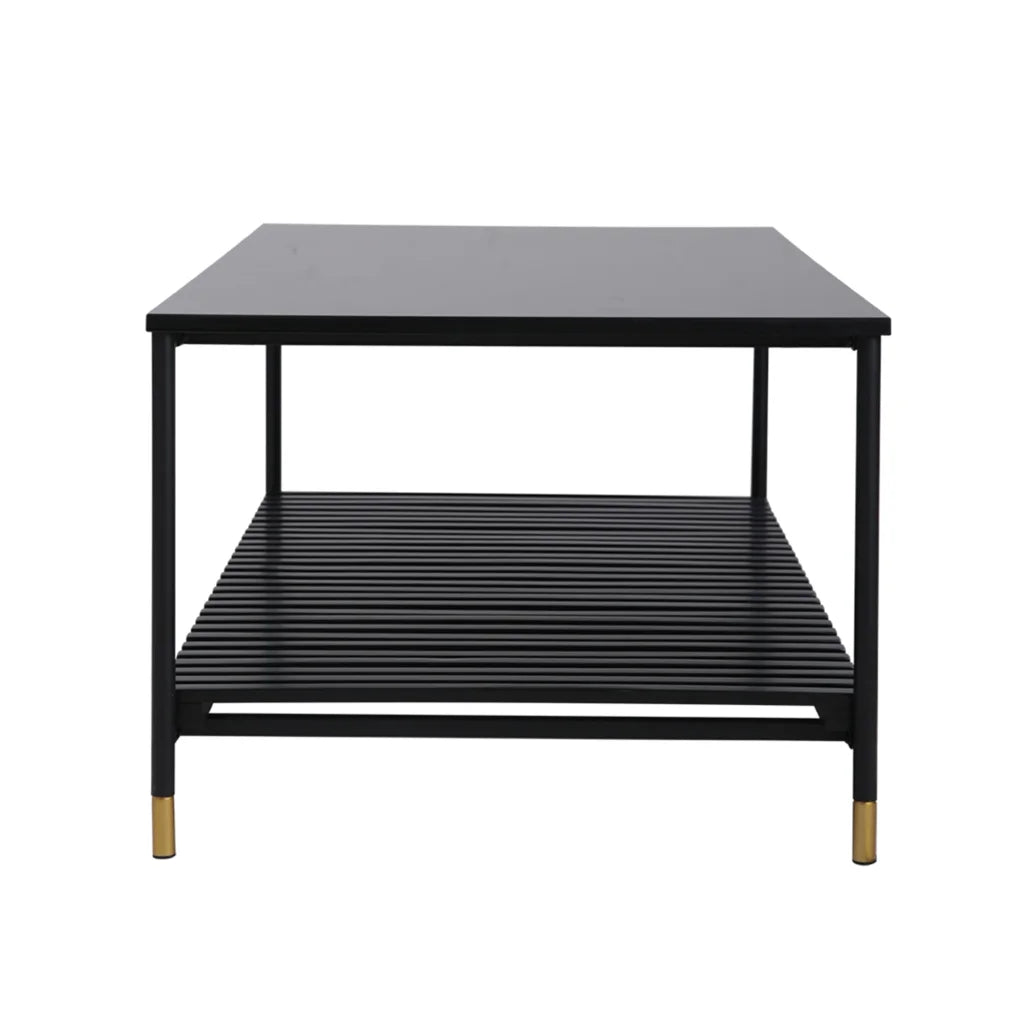 Coffee Table ALCONA - Matte Black - Furniture