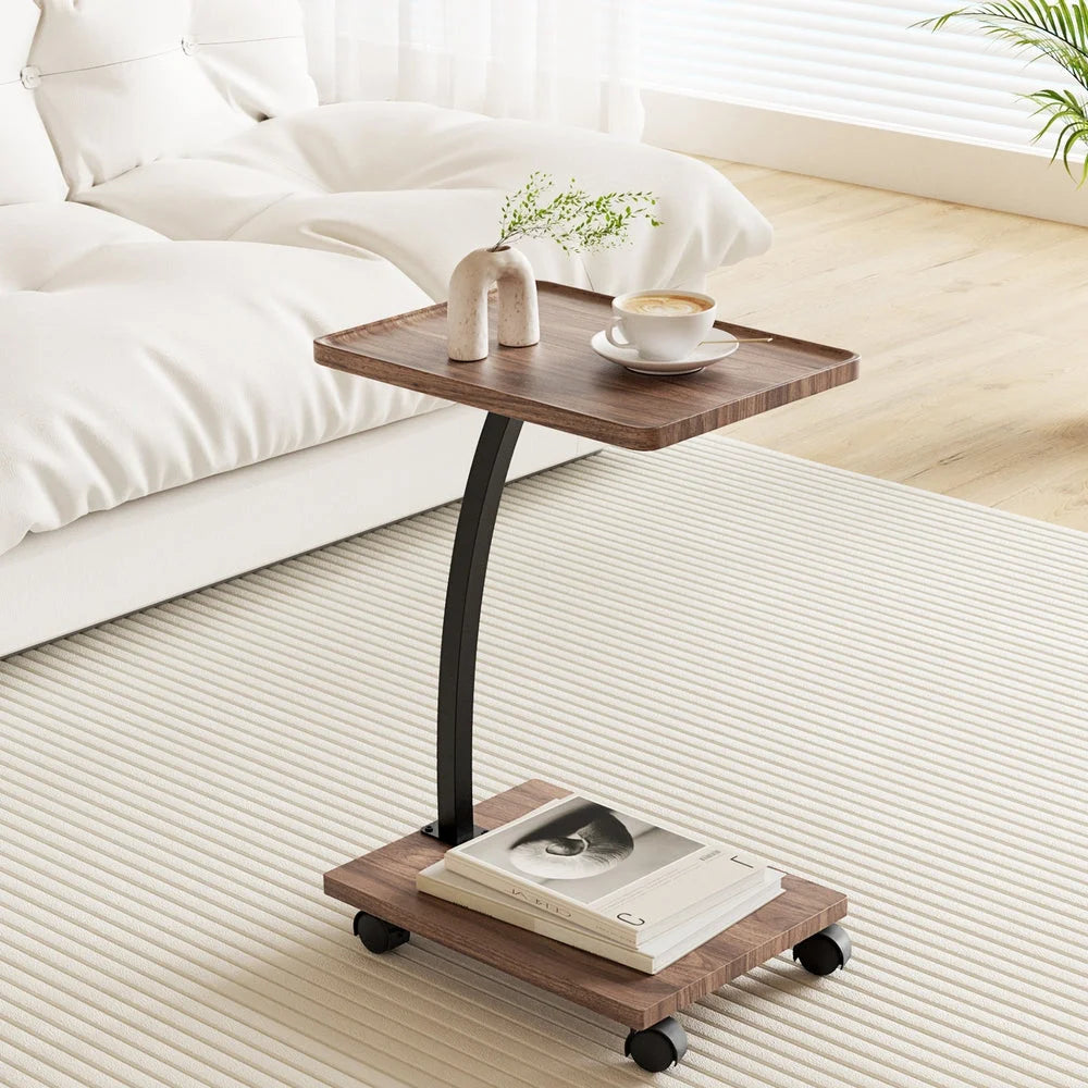Coffee table c with key surfaces and edge shape