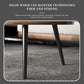 Coffee Table Living Room Accent Oval Contemporary Leisure