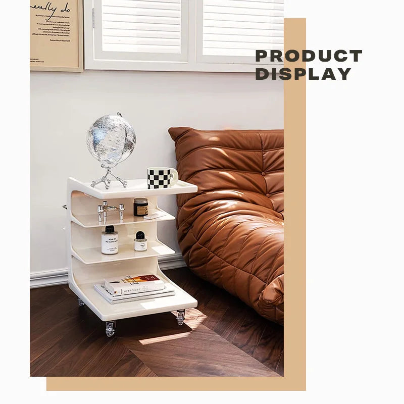 Coffee Table Movable Modern Furniture Sofa Side End Table
