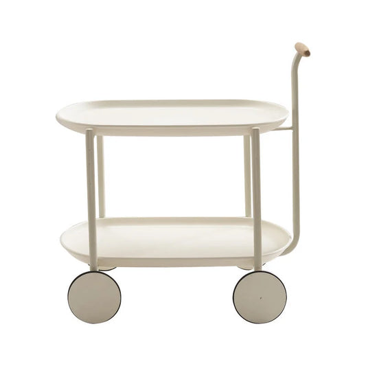 Coffee Table Movable Modern Trolley Small Unit Cart Storage