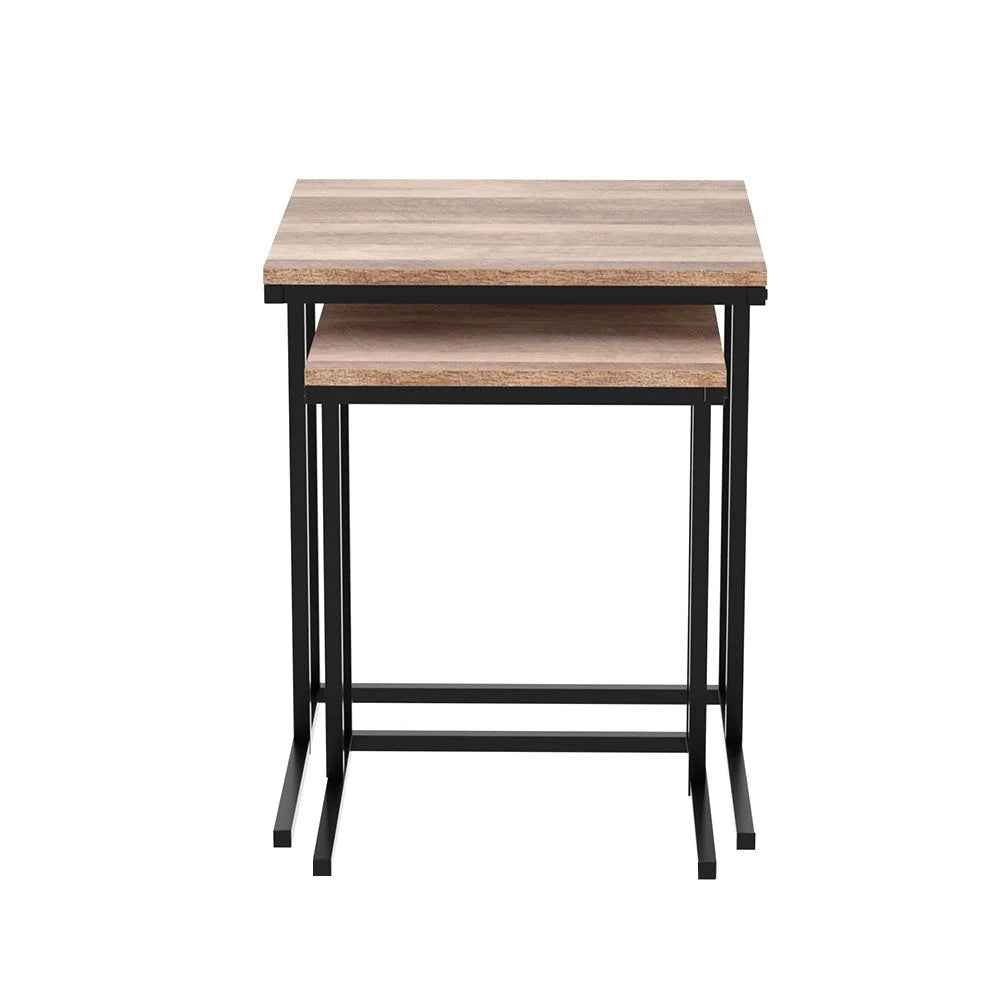 Wooden metal table for household use