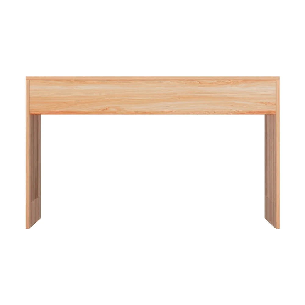 100cm table with coffee rectangle fluted