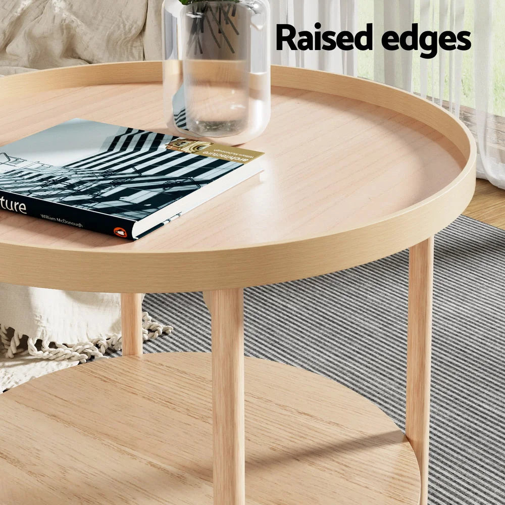 Coffee Table Side Table Round - 70CM - Occasions