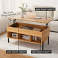 Coffee Table with Lift-Top - Oak - Furniture