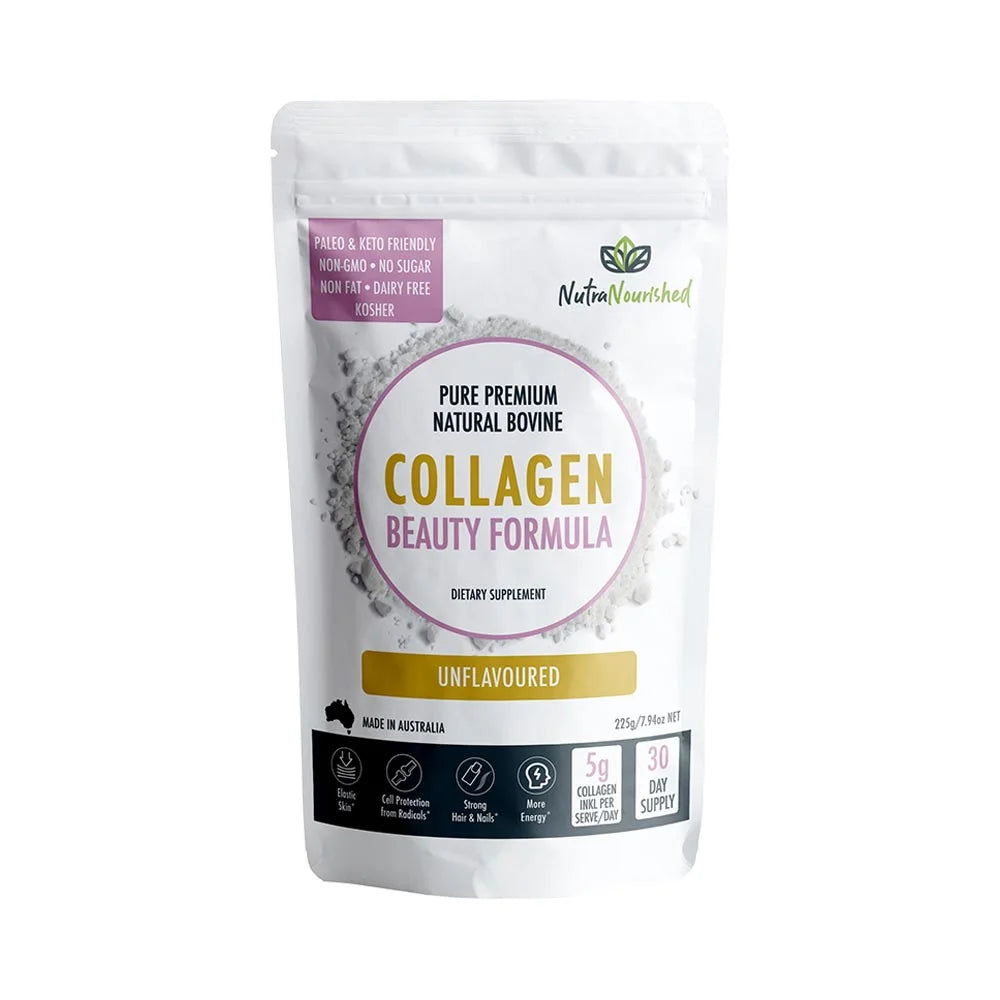 Collagen Beauty Formula Unflavoured - 225g - Health &