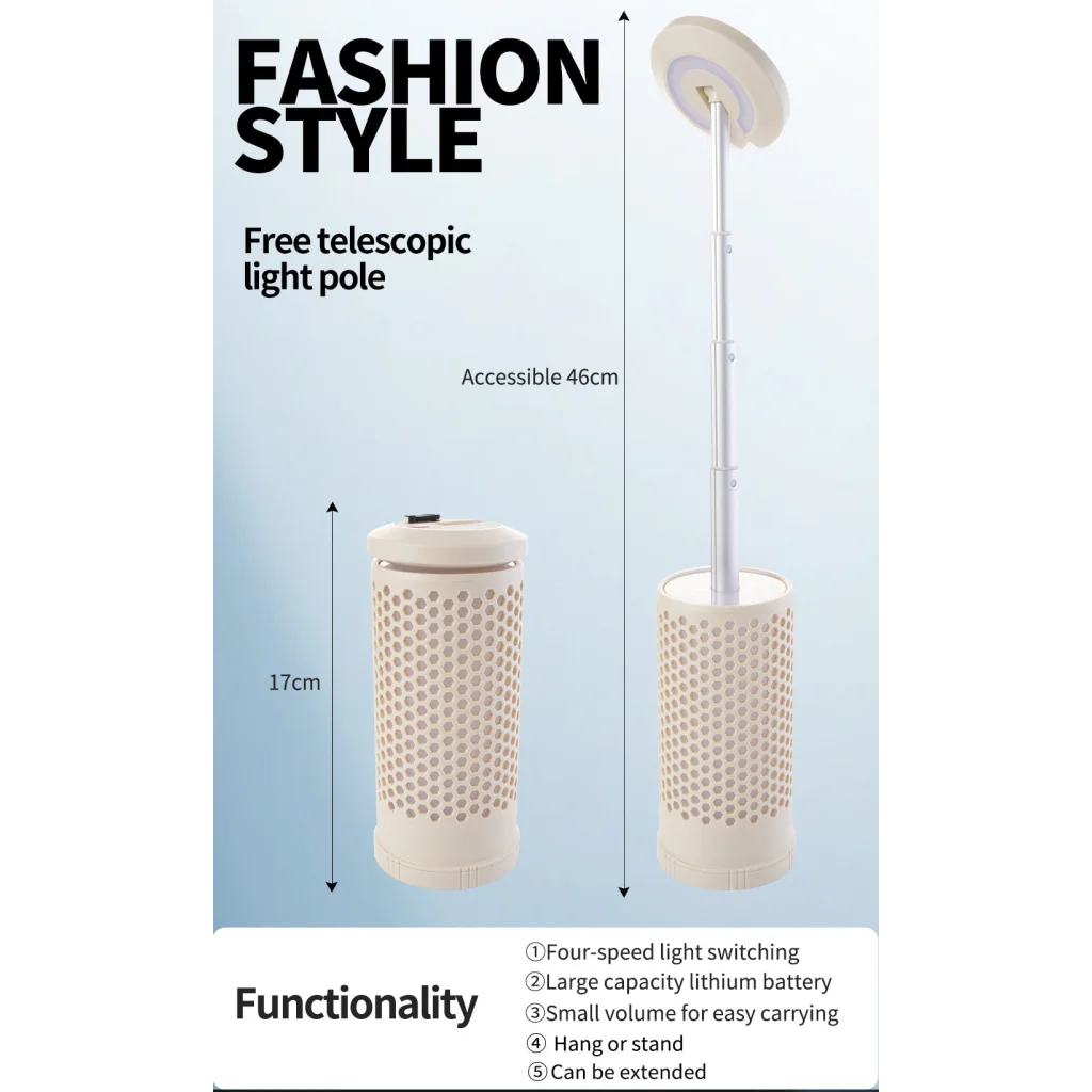 Collapsible LED Camping Lantern with 45-Hour Battery Life