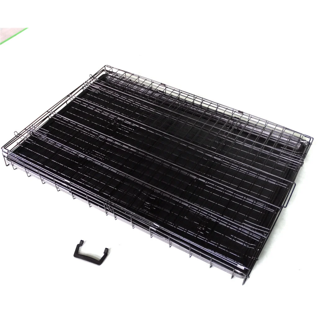 Collapsible Metal Dog Rabbit Crate Cage Cat Carrier