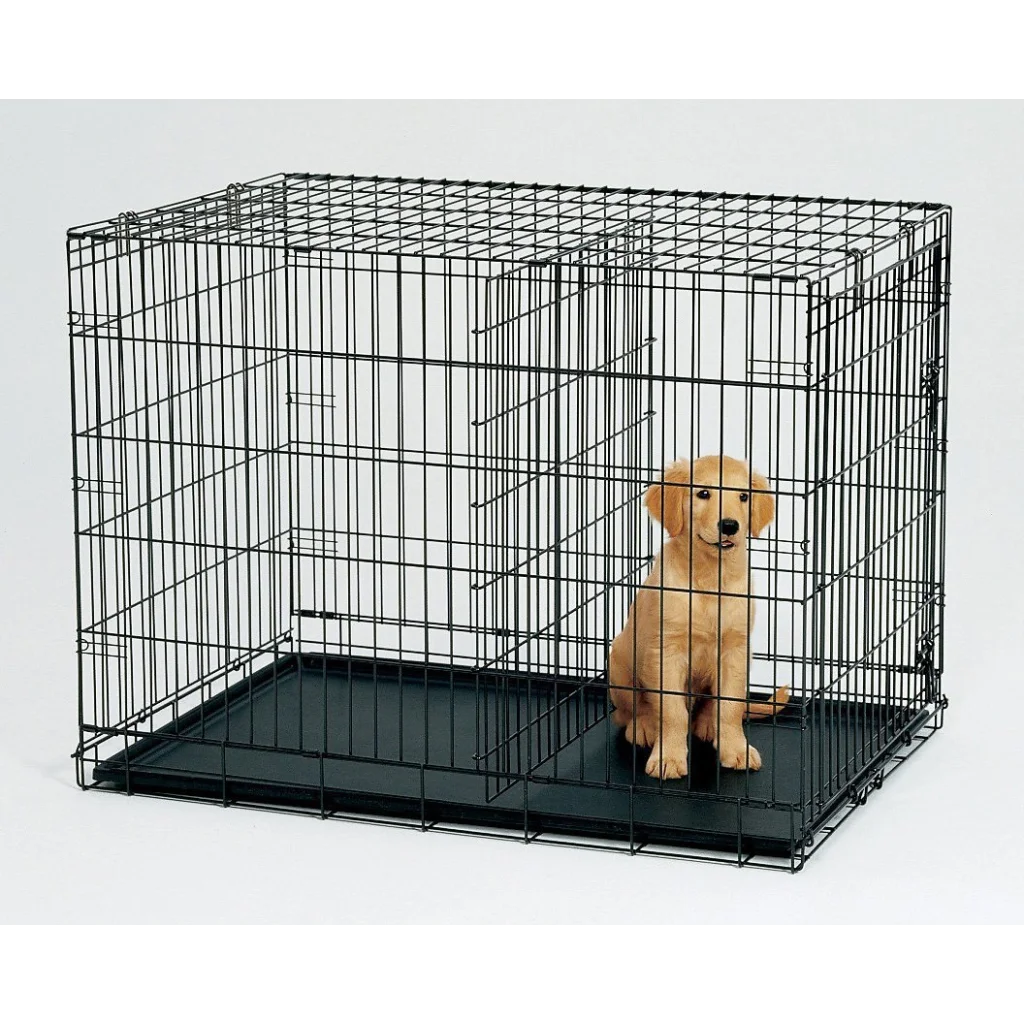 Collapsible Metal Dog Rabbit Crate Cage Cat Carrier