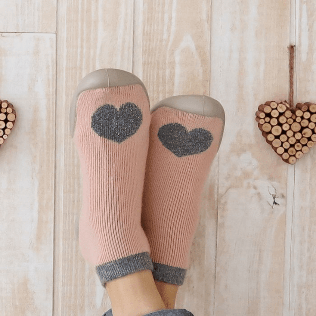 Collegien Slipper Socks - Warm Heart 28-29