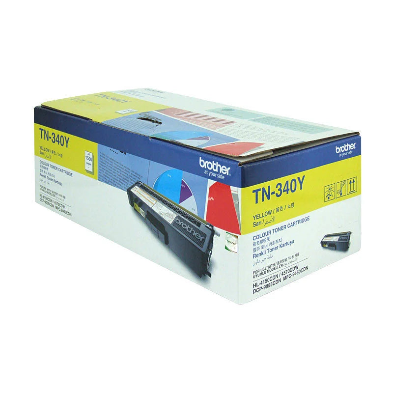 Colour Laser Toner BROTHER TN-340Y - Standard Yield Yellow