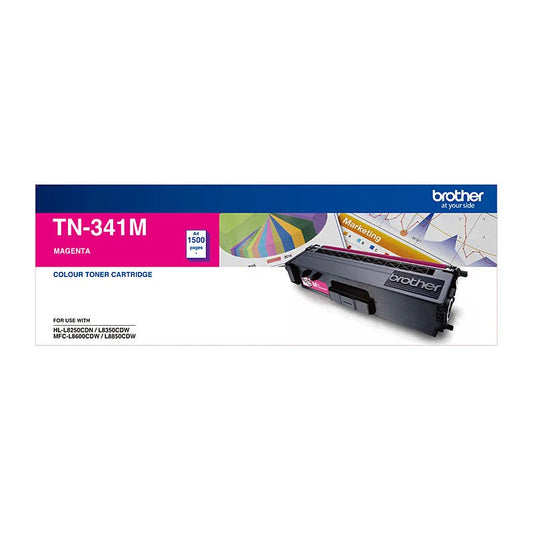 Colour Laser Toner Brother TN-341M - Standard Magenta
