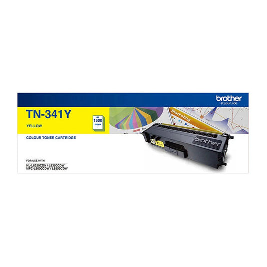 Colour Laser Toner Brother TN-341Y - Standard Yellow
