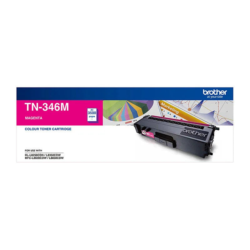 Colour Laser Toner BROTHER TN-346M - High Yield Magenta