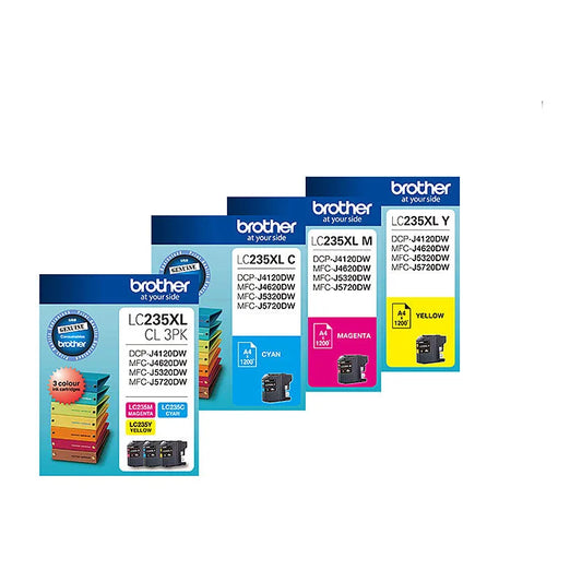 Colour Value Pack BROTHER LC-235XL (1x Cyan 1x Magenta 1x