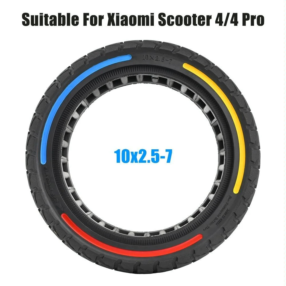 Colourful 2.5-7 Inch Honeycomb Tires for Xiaomi Scooter 4