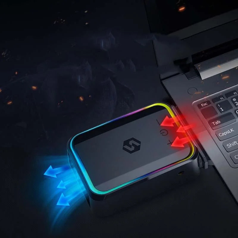 Colourful Notebook Exhaust Radiator With Side Suction Fan-1964932327025020931