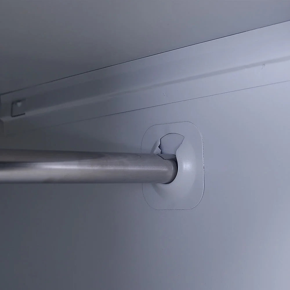 Combination Lock 4-Digit 2-Door Vertical Locker for Office