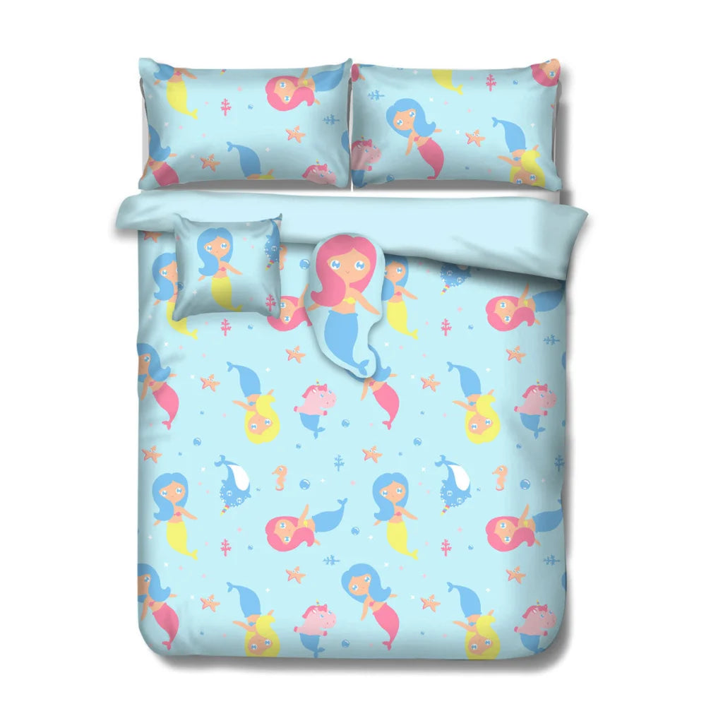 Comforter Set Ramesses Mermaid Kids Adventure 5 Pcs