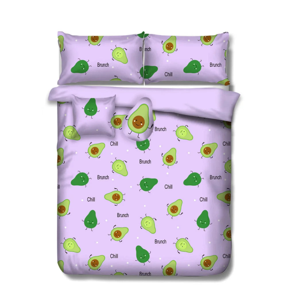 Comforter Set Ramesses Purple Avocado Kids Adventure 5 Pcs