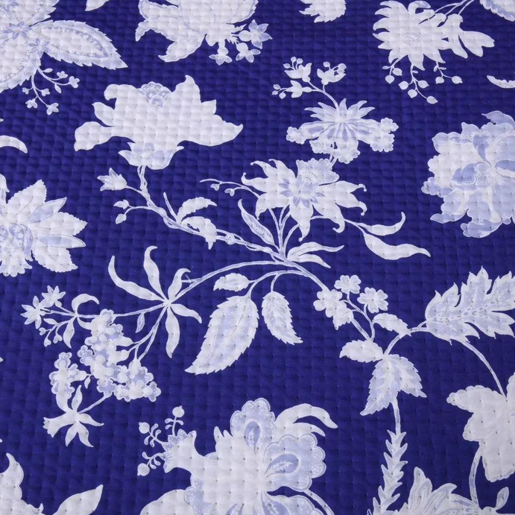 Comforter Set Ramesses Spring Blue 3PCS Bamboo Blend