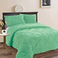 Comforter Set Ramesses Teddy Fleece 3 Pcs - Aqua (Frost)